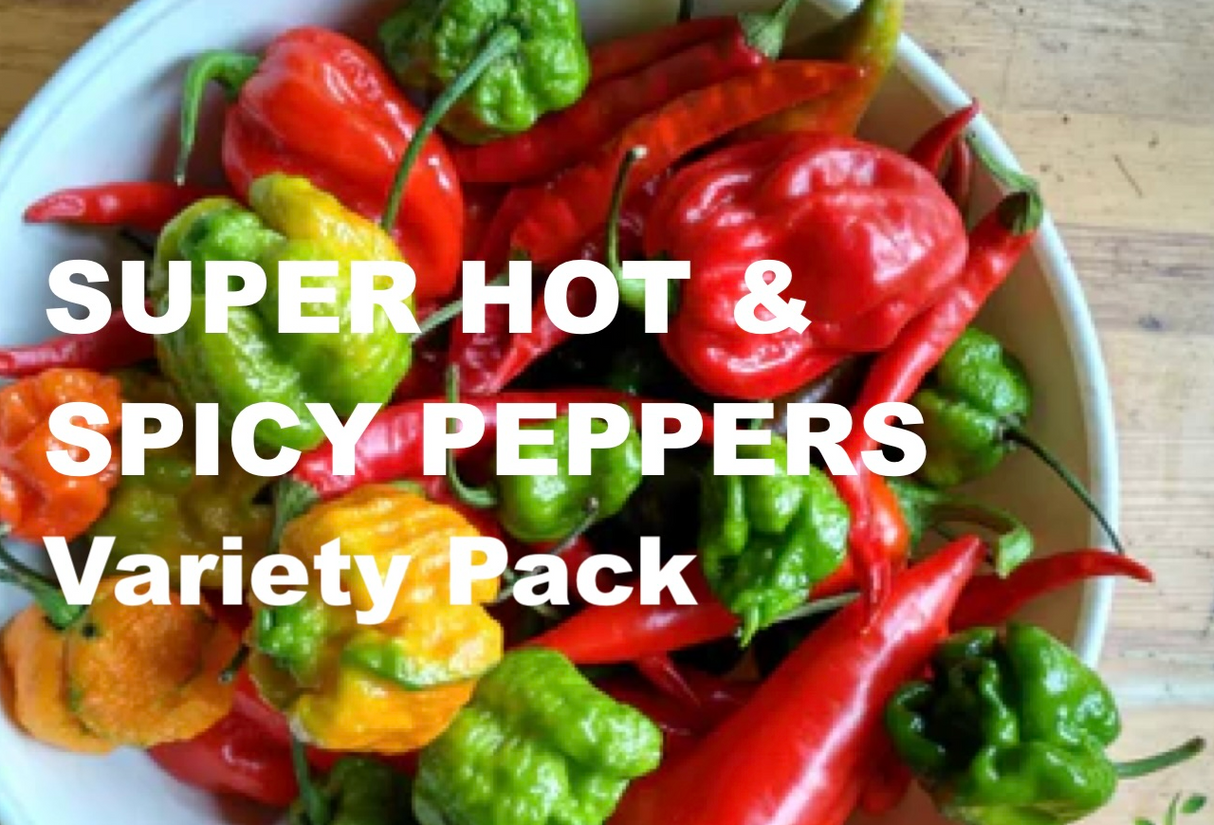 All-in-One WORLD'S Hottest Peppers 🥵🔥🌶️ Variety Pack